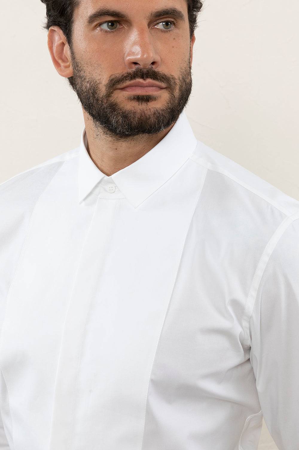 Peserico Camicia Evening In Popeline Di Cotone