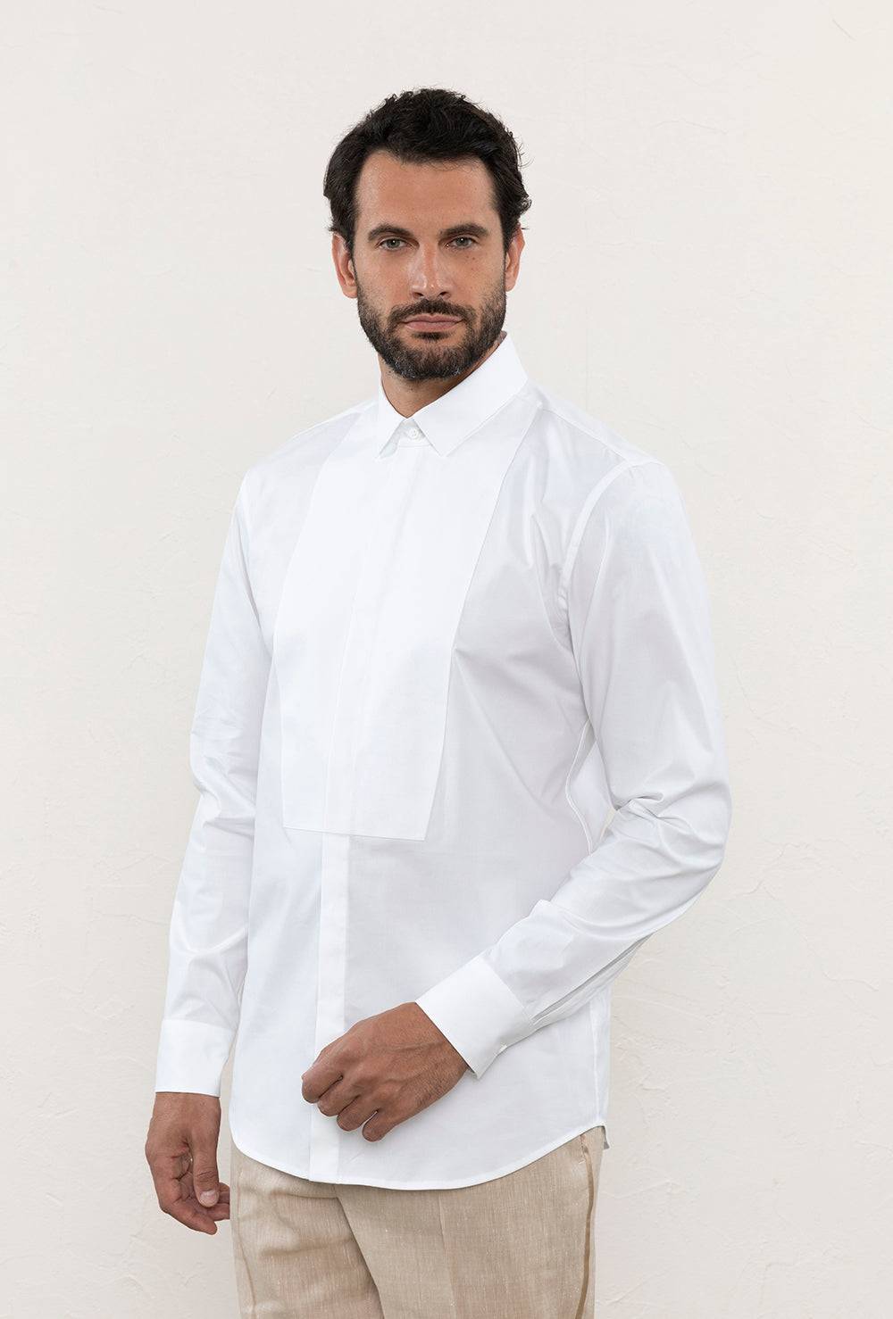 Peserico Camicia evening in popeline di cotone