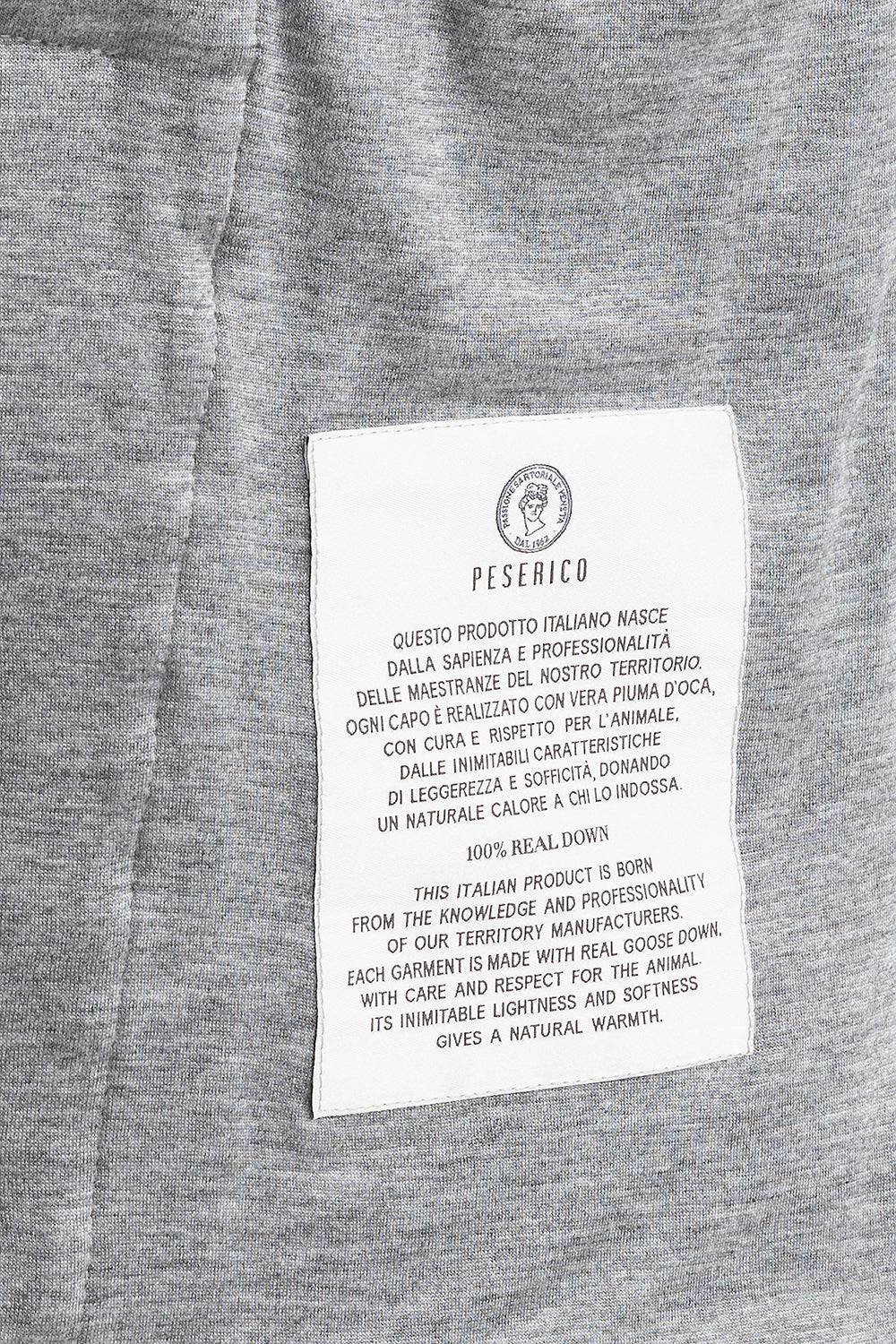 Peserico Camicia In Piuma D'oca E Velluto A Coste