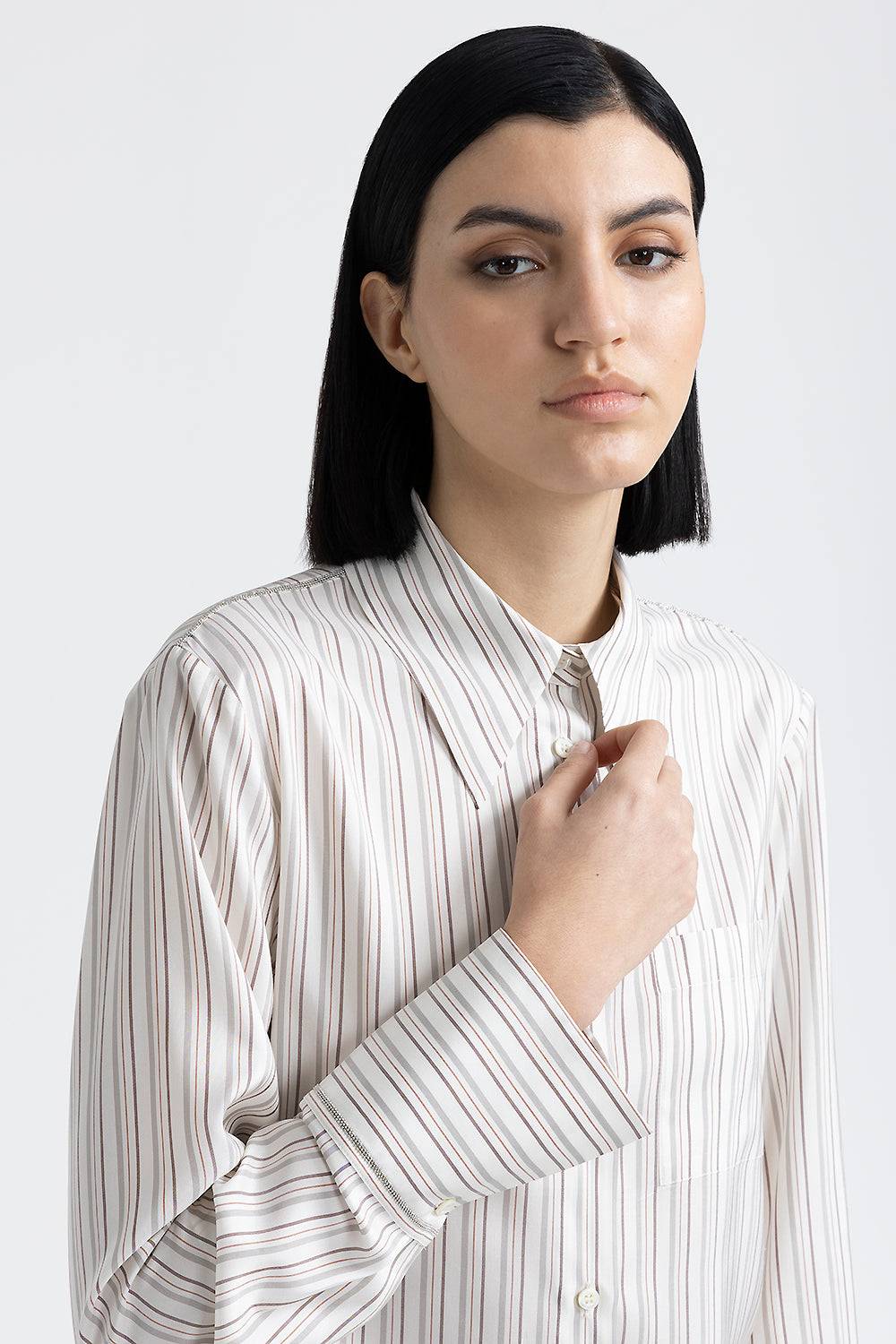 Peserico Camicia In Pura Seta