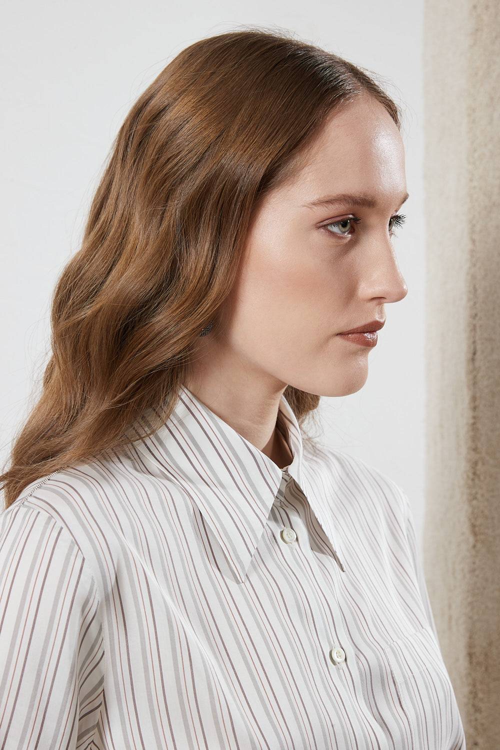 Peserico Camicia In Pura Seta