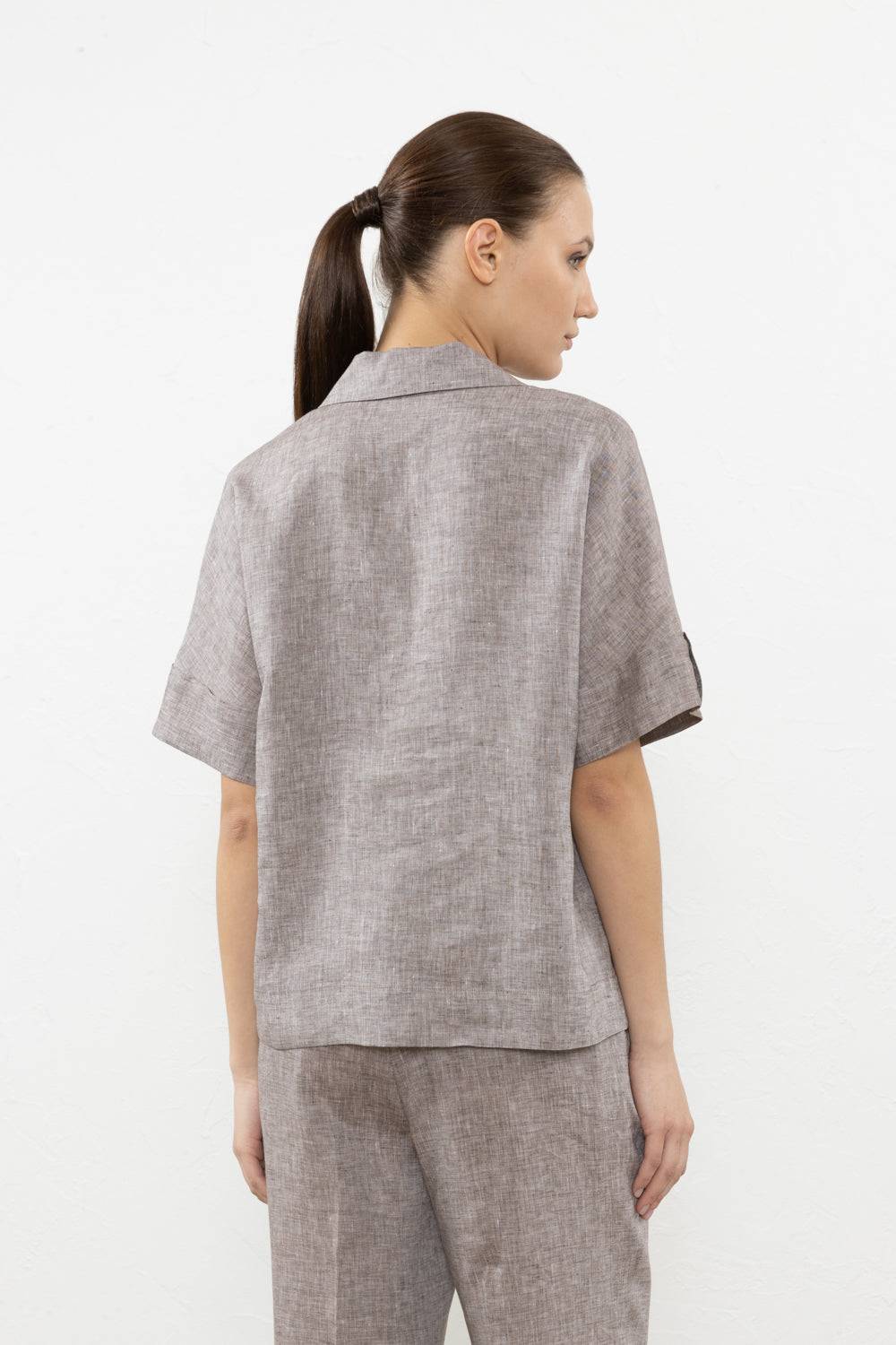 Peserico Camicia In Puro Lino