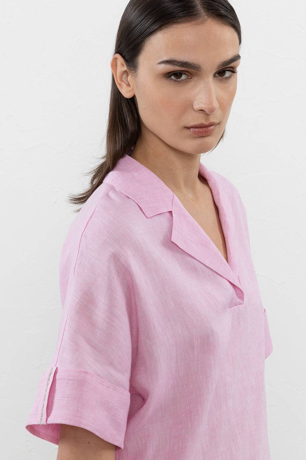 Peserico Camicia In Puro Lino