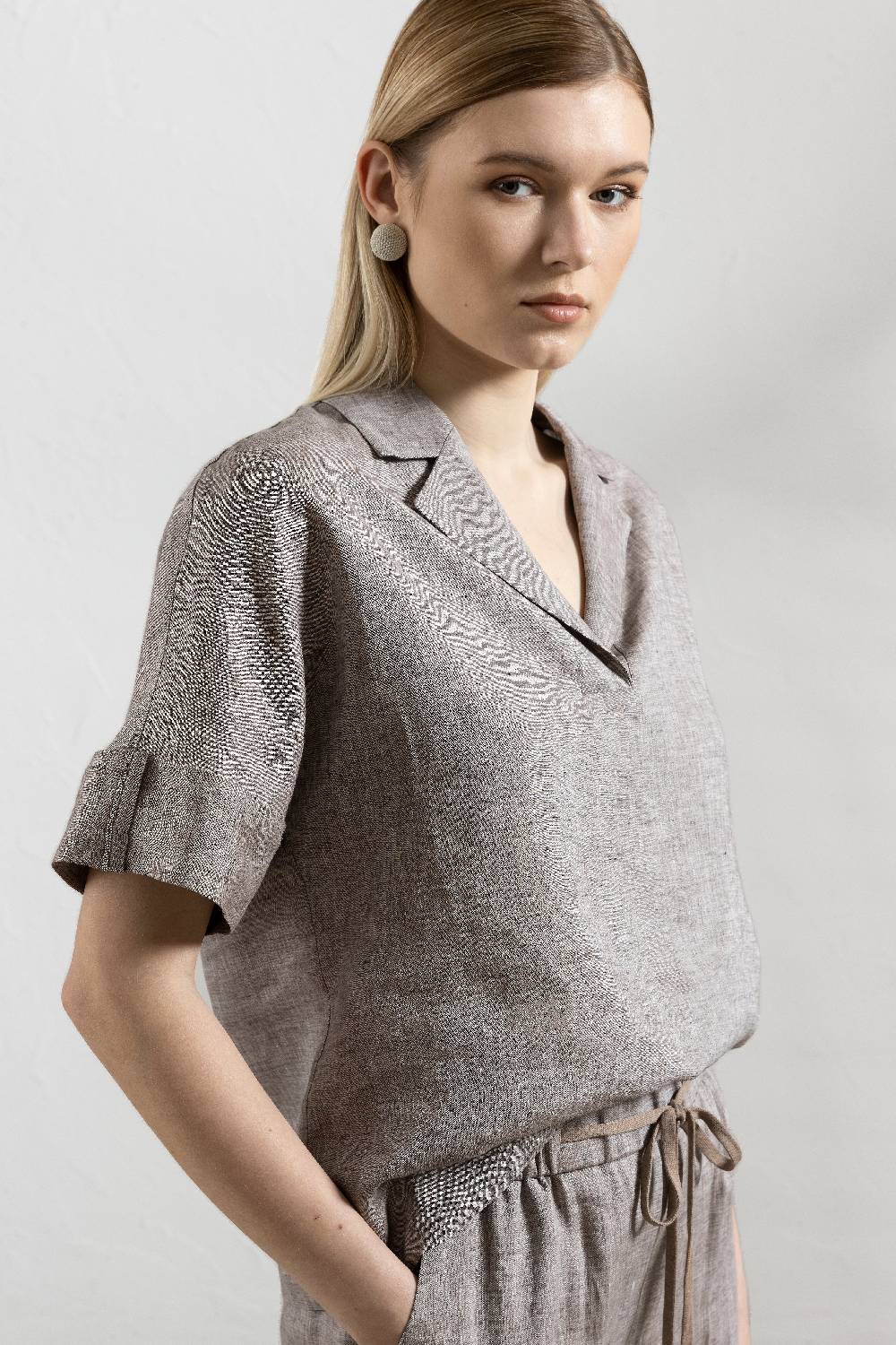 Peserico Camicia in puro lino