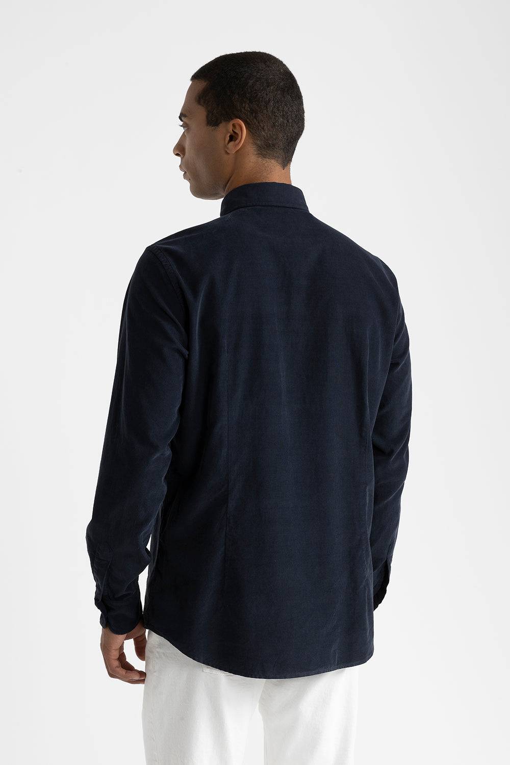 Peserico Camicia In Velluto Di Cotone