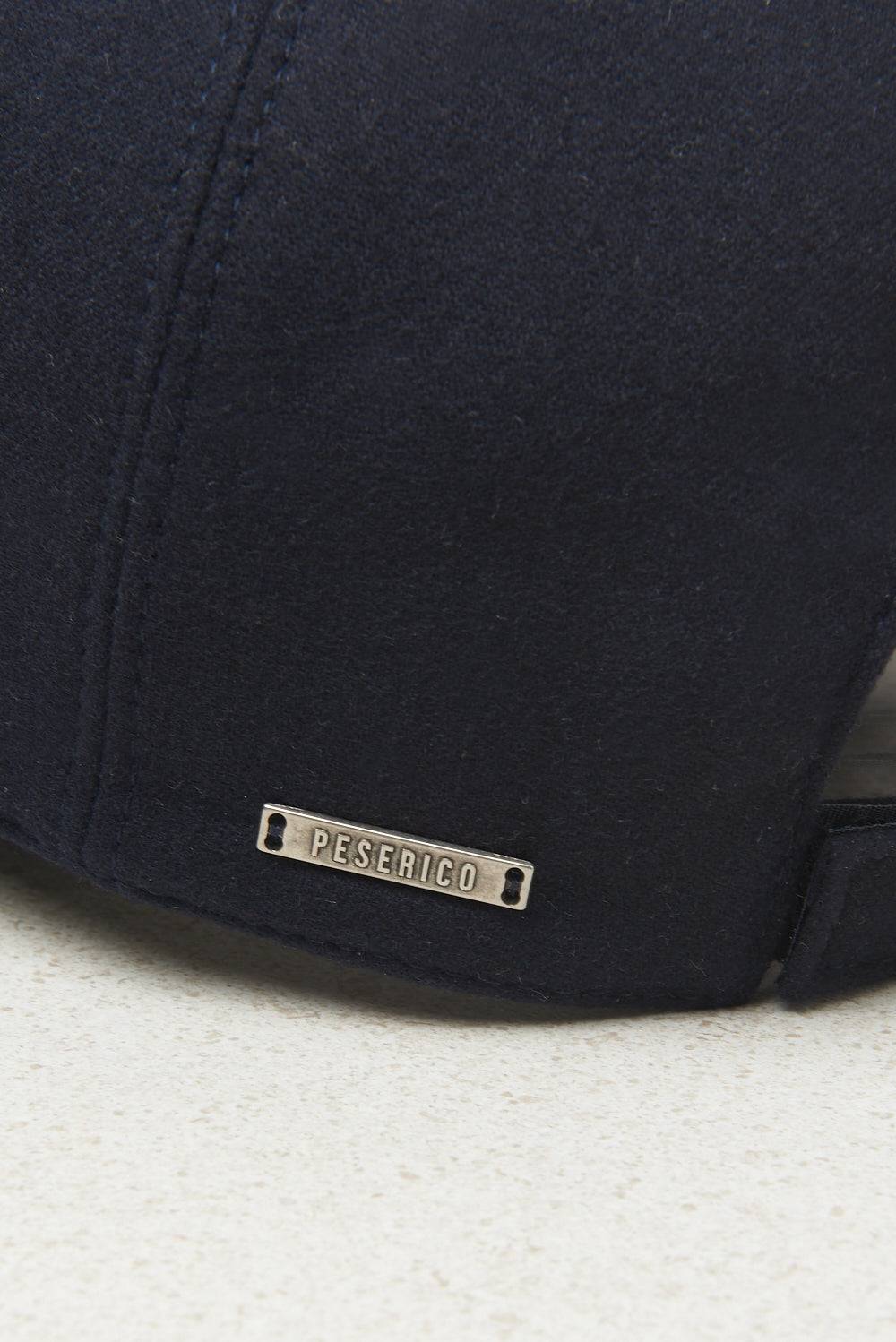 Peserico Cappello Baseball In Misto Cashmere