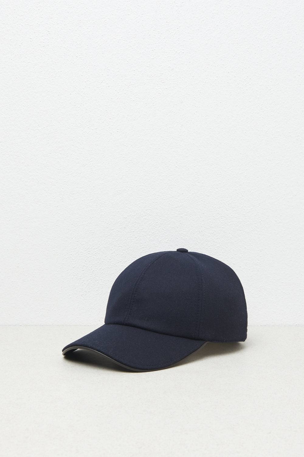 Peserico Cappello baseball in misto cashmere