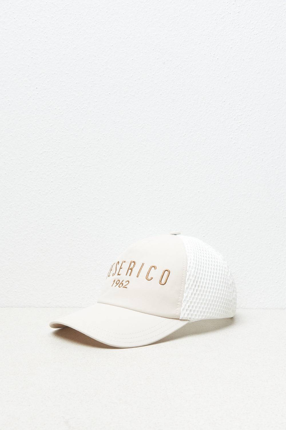 Peserico Cappello baseball multi-materiale