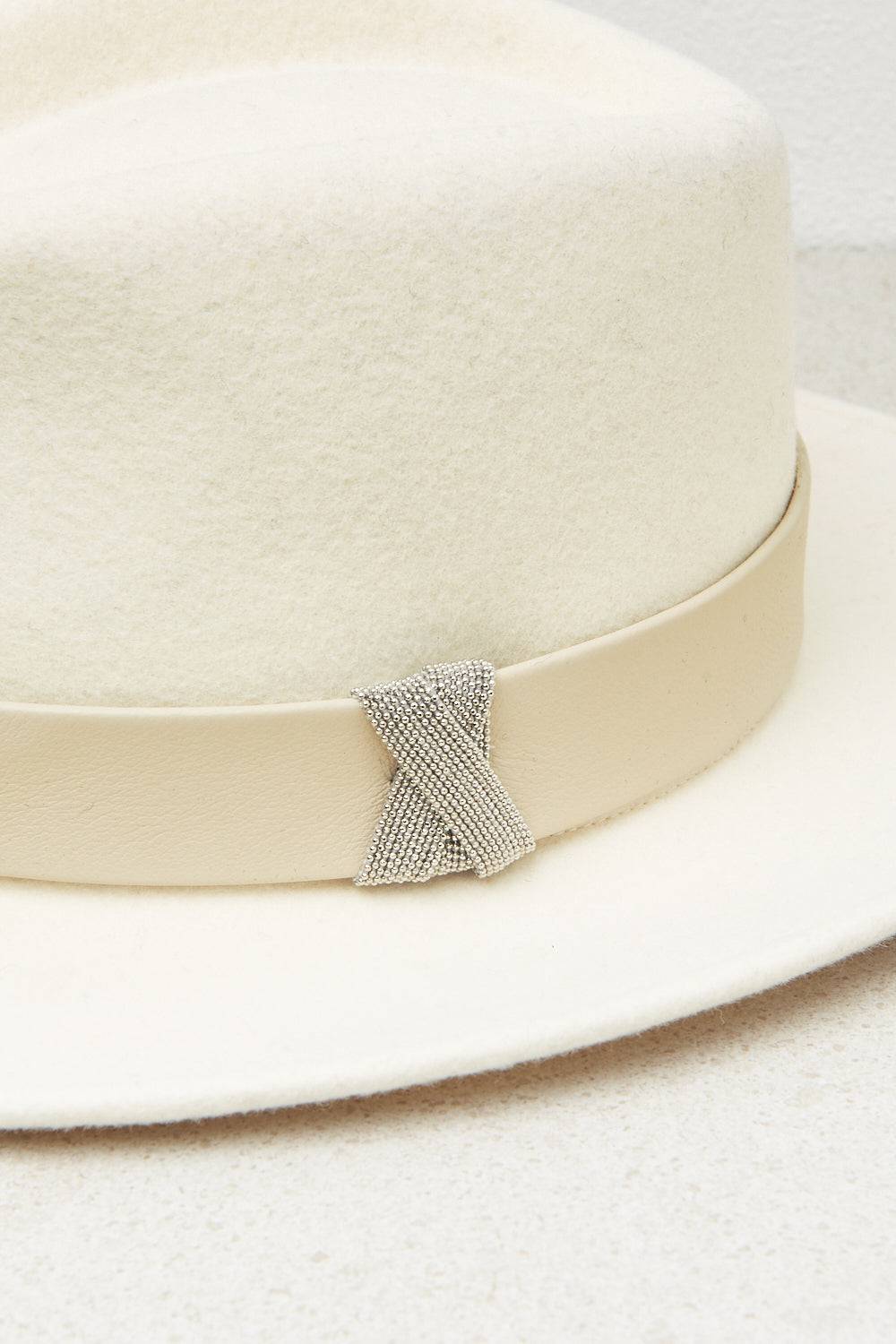 Peserico Cappello Fedora In Feltro Di Lana