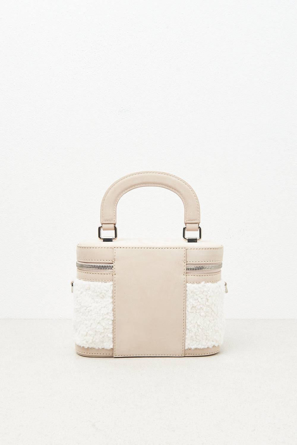 Peserico Cofanetto In Eco-pelliccia E Vera Pelle