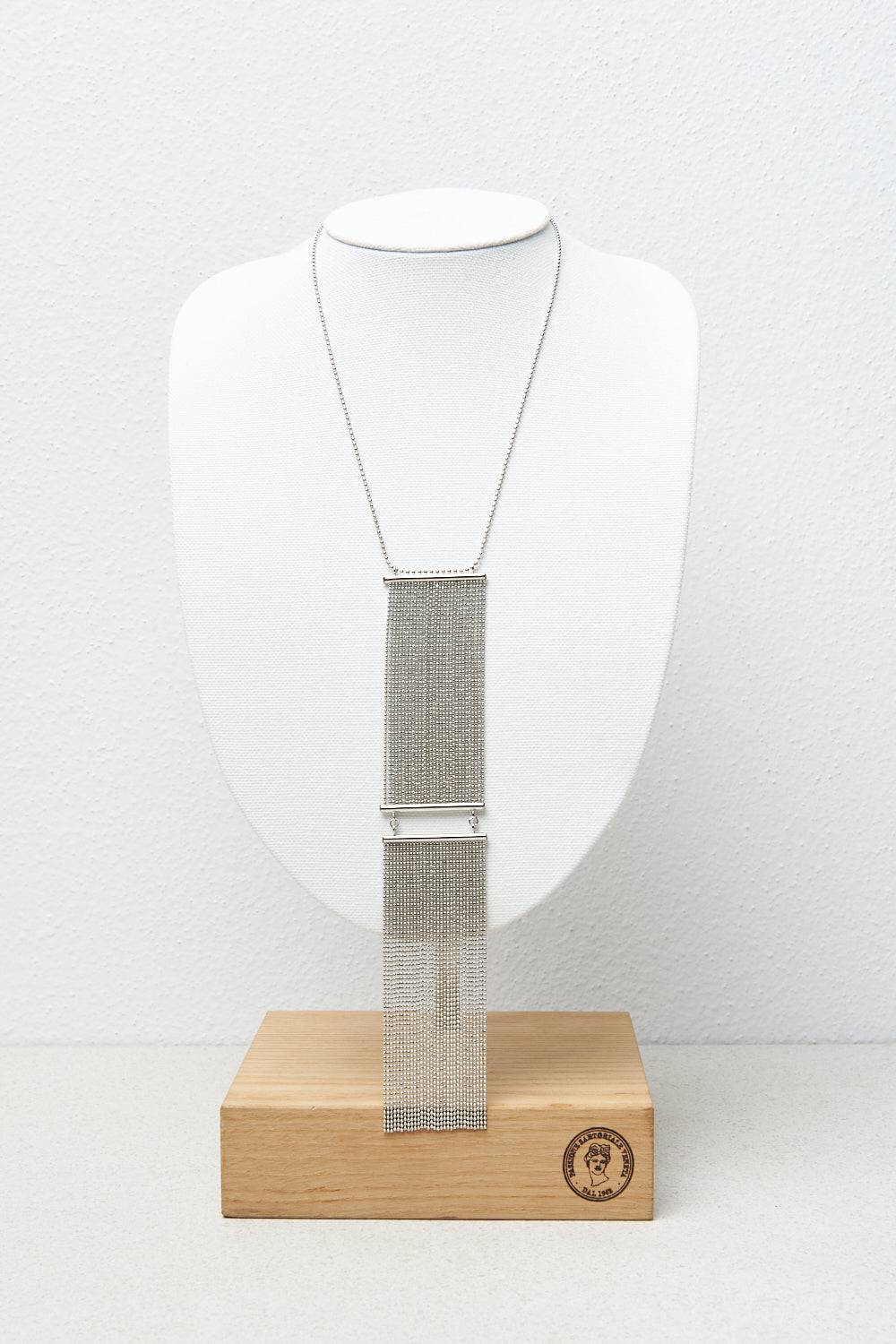 Peserico Collana con pendente in catena punto luce