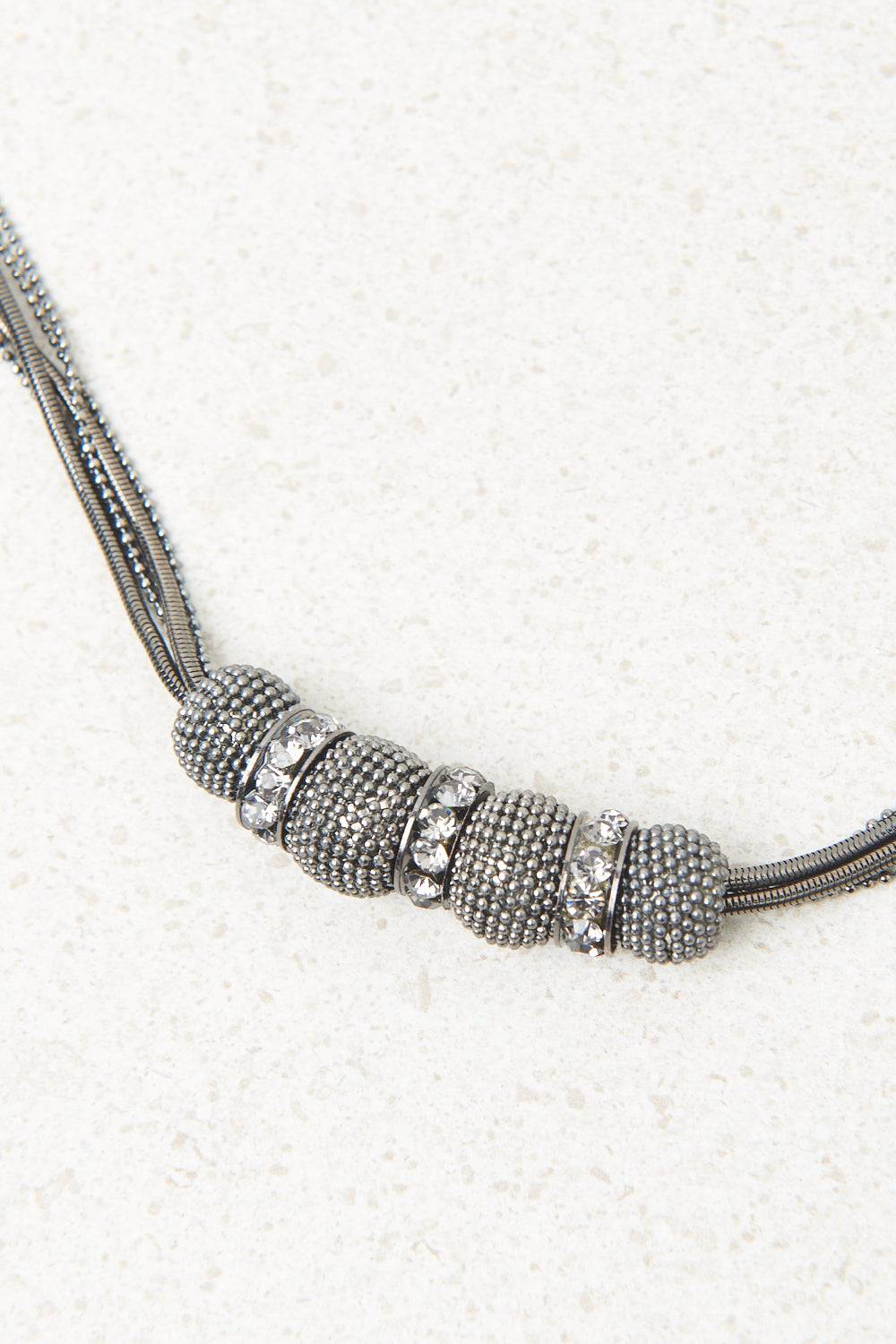 Peserico Collana Lunga Con Sfere