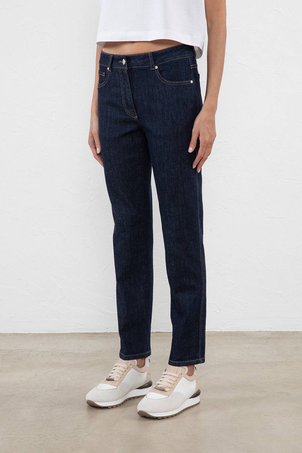 Peserico Denim regular comfort 5 tasche