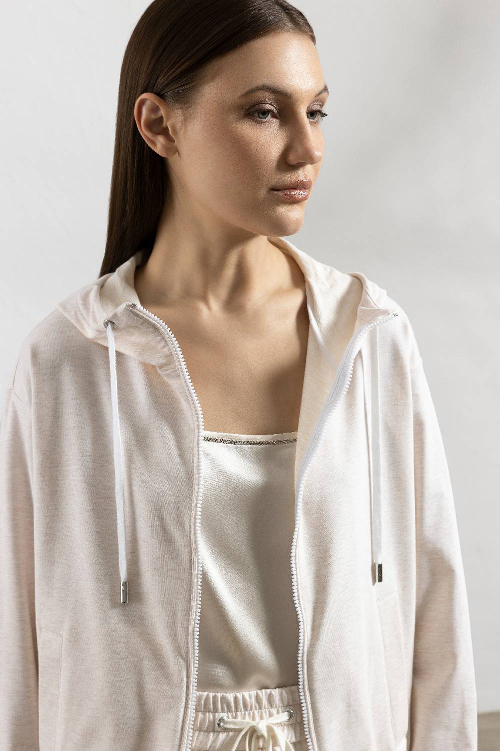 Peserico Felpa In Soffice Cotone Leggero