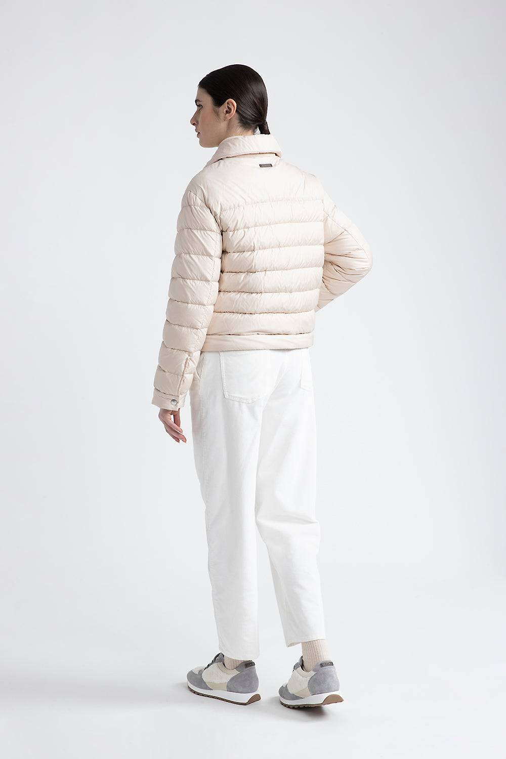 Peserico Giacca Camicia In Piuma D'oca Con Bottoni