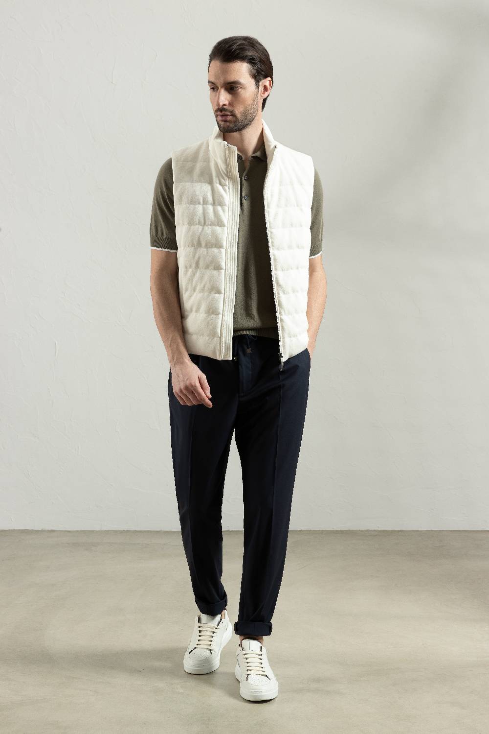 Peserico Gilet Imbottito In Piuma D'oca