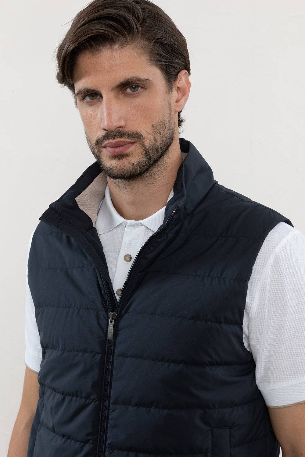 Peserico Gilet Imbottito In Piuma D'oca