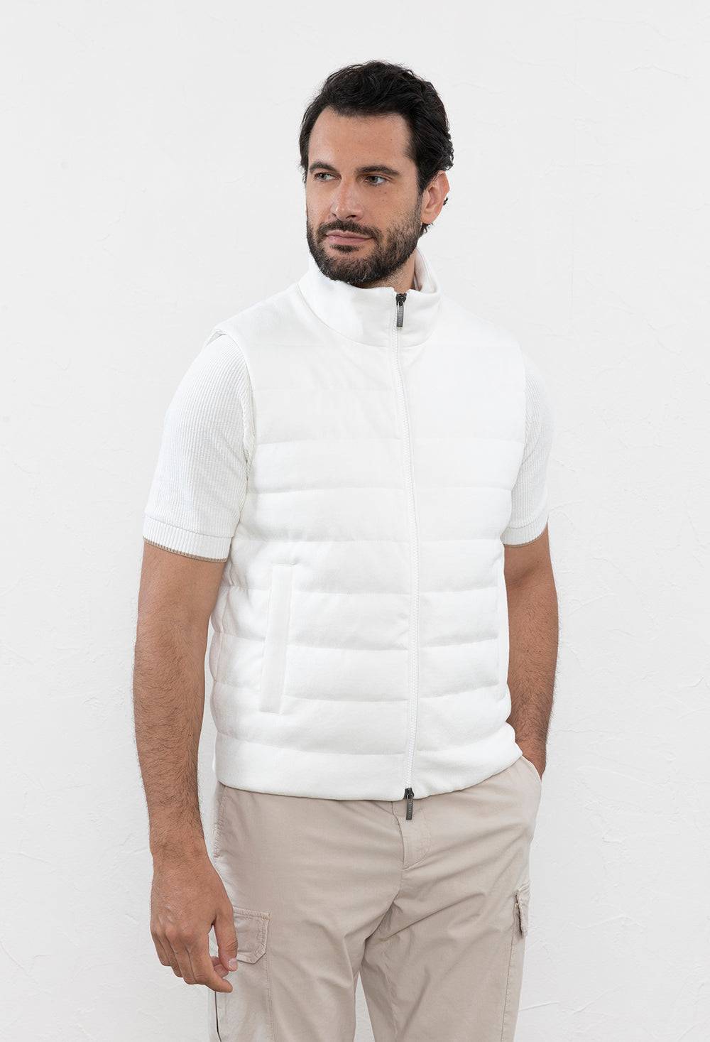 Peserico Gilet imbottito in piuma d'oca