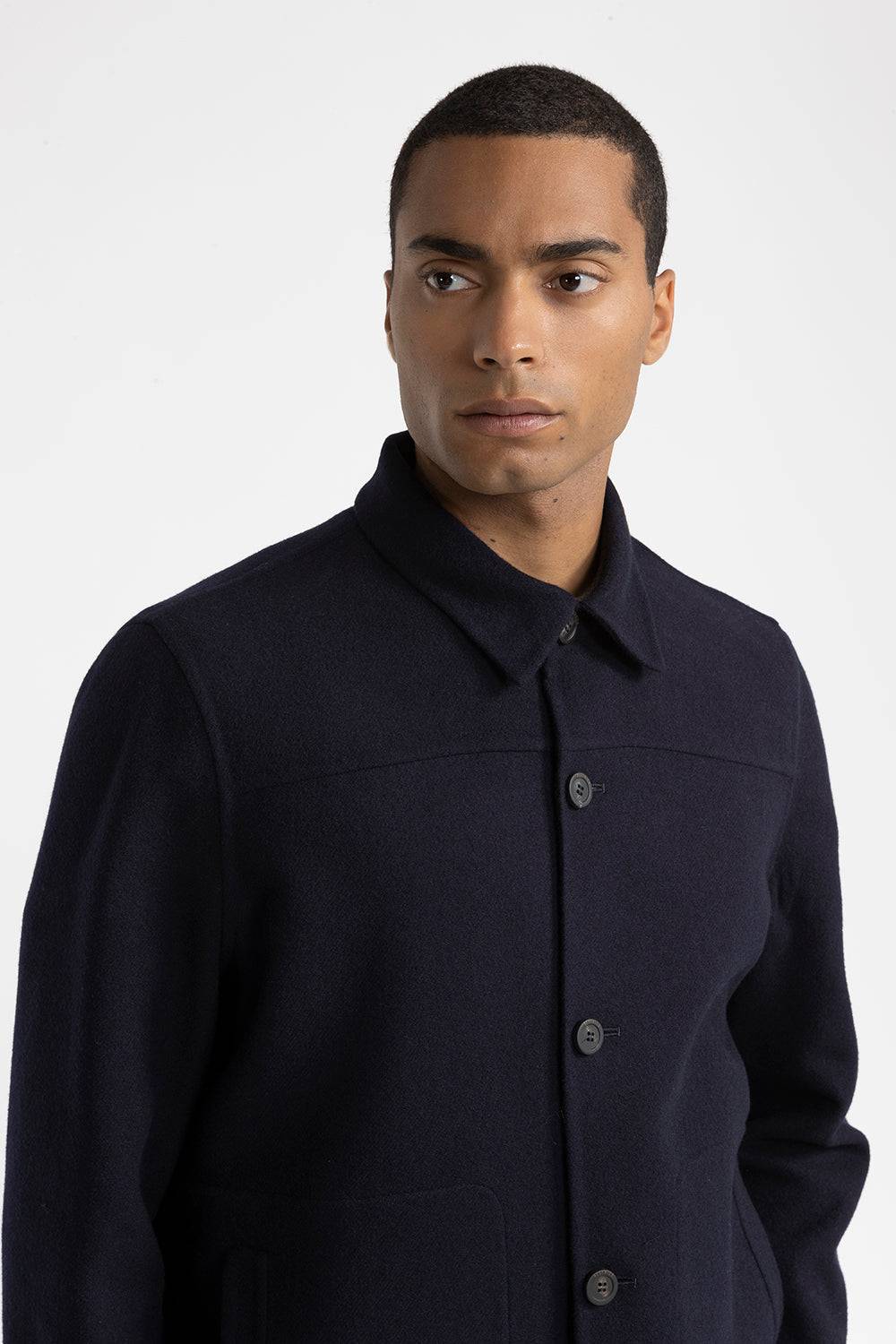 Peserico Giubbino Camicia In Pura Lana