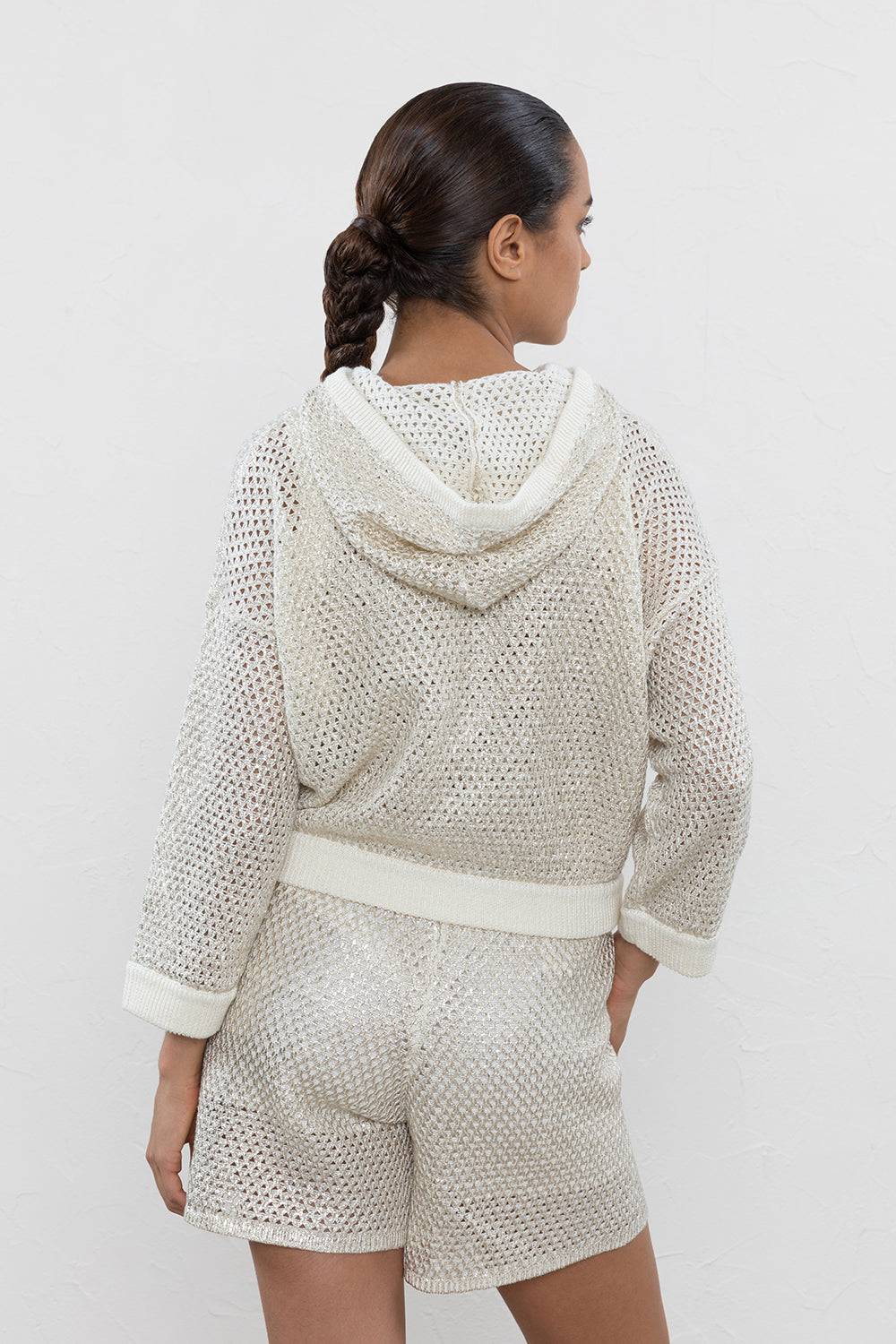 Peserico Giubbino In Cordonetto Di Lino E Cotone