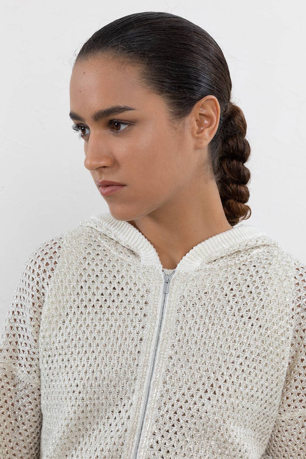 Peserico Giubbino In Cordonetto Di Lino E Cotone