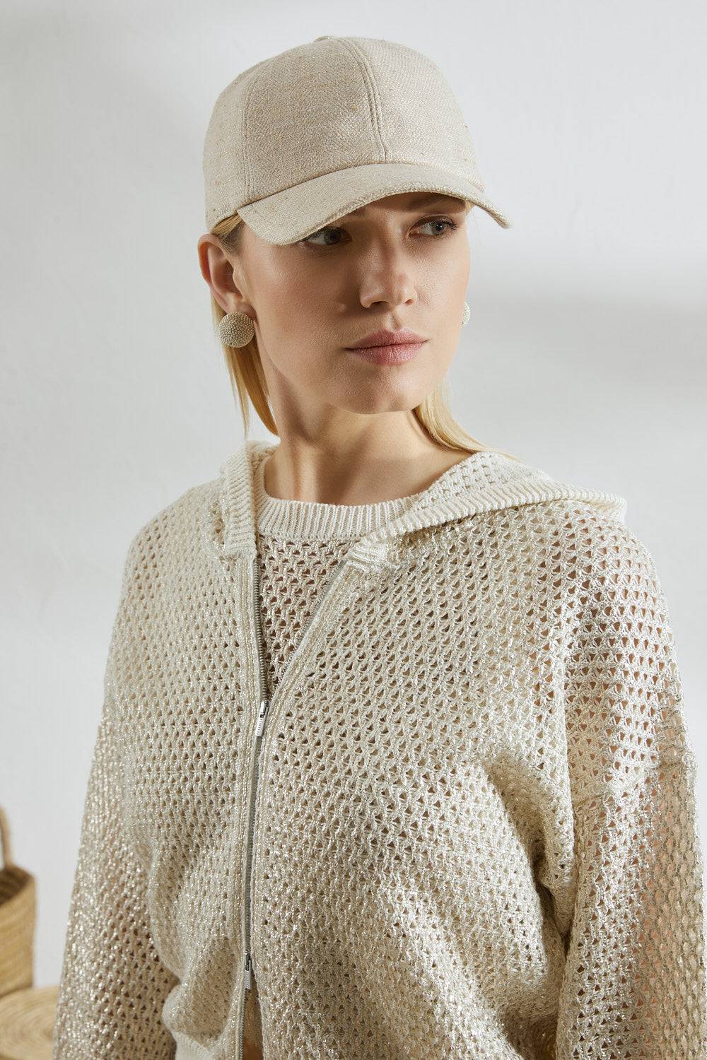 Peserico Giubbino In Cordonetto Di Lino E Cotone