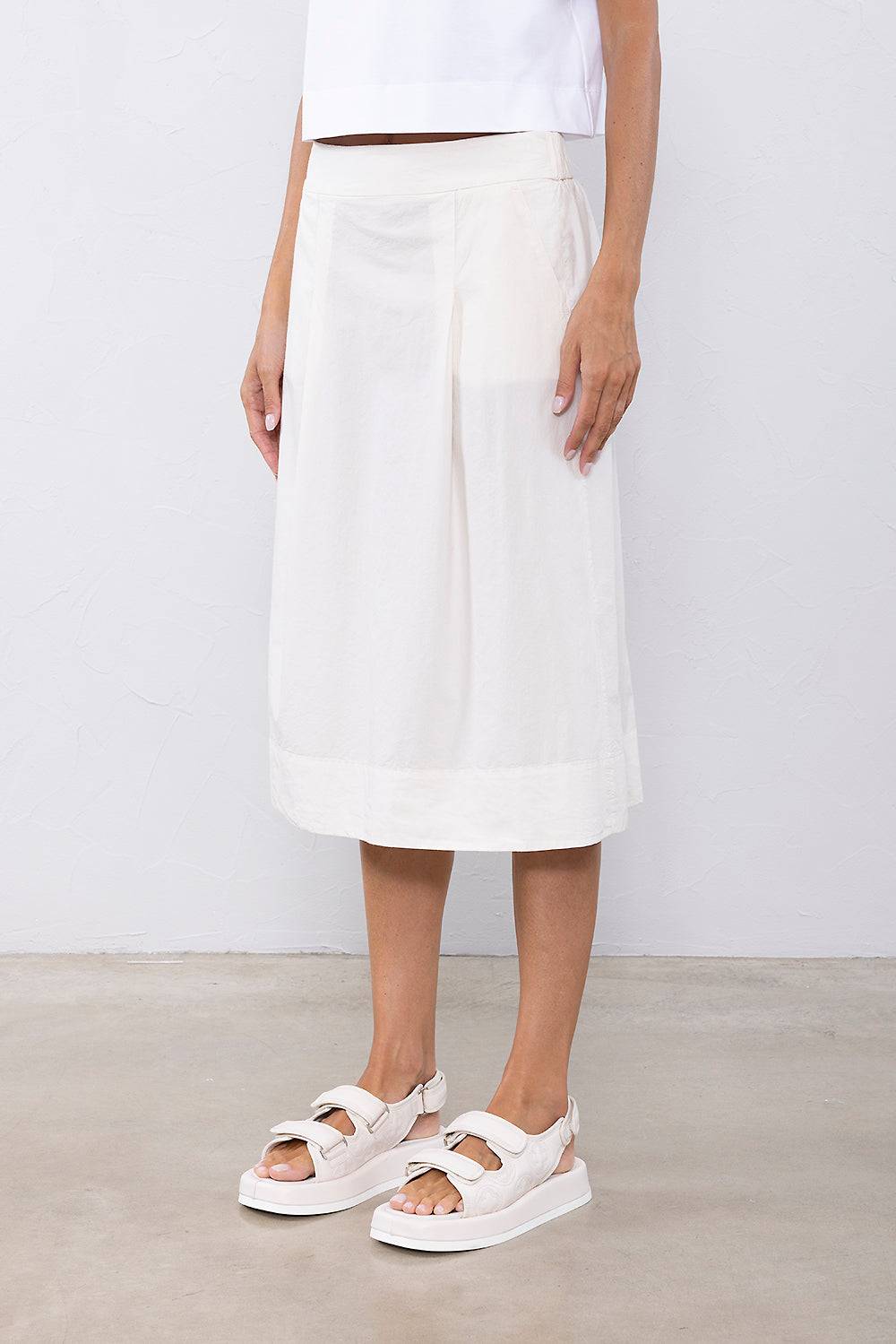 Peserico Gonna in popeline di cotone