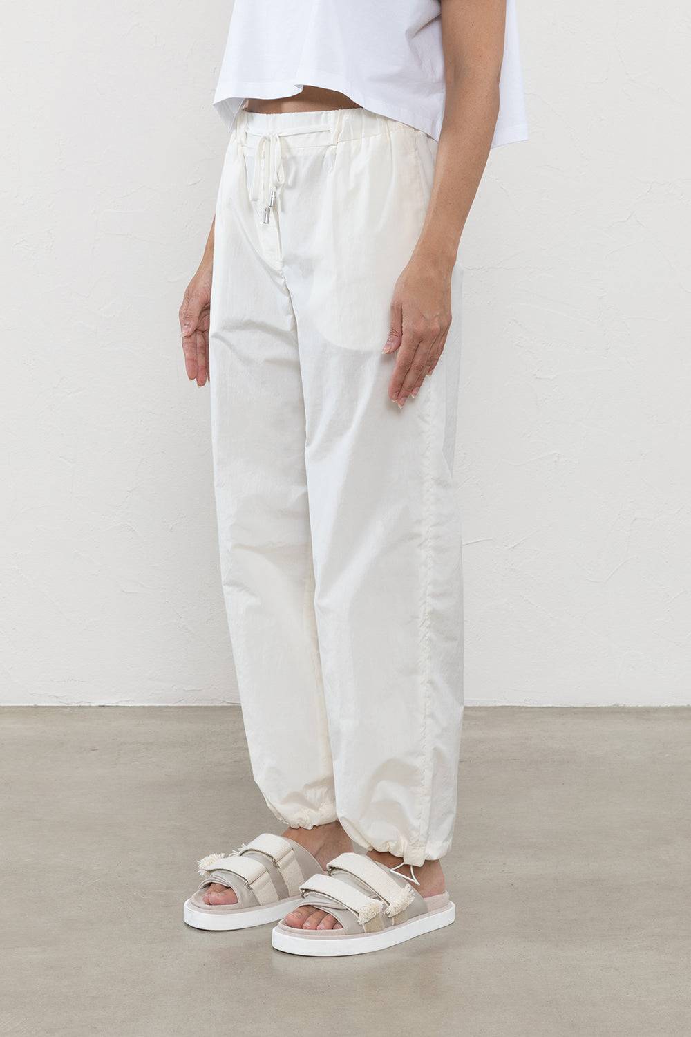 Peserico Jogger in popeline misto cotone