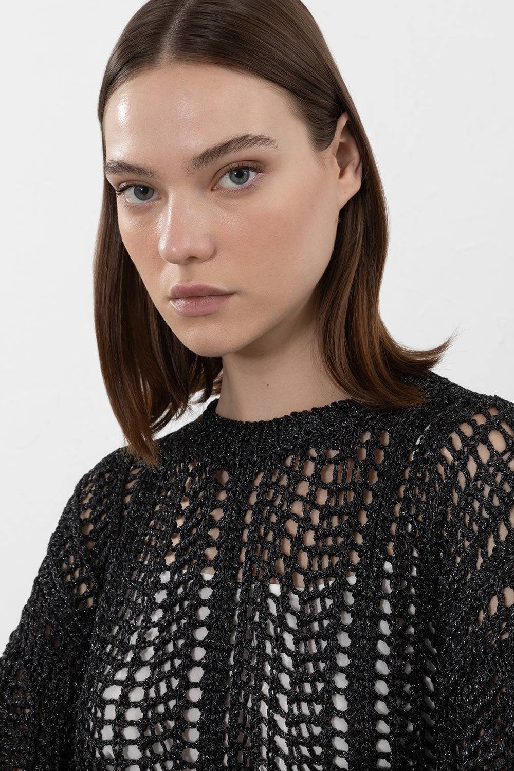 Peserico Maglia In Filato Di Misto Viscosa