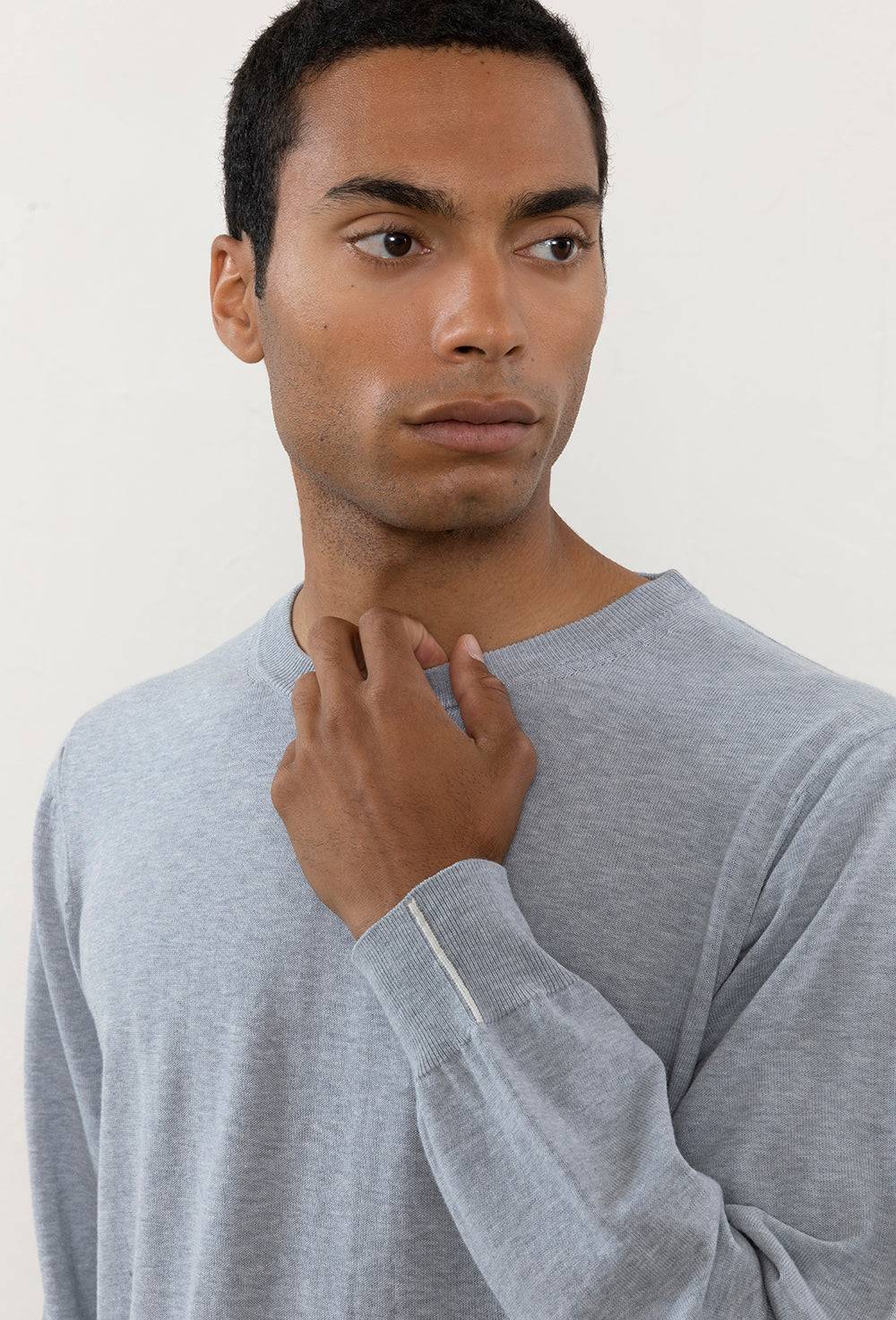 Peserico Maglia In Filato Di Puro Cotone Crépe