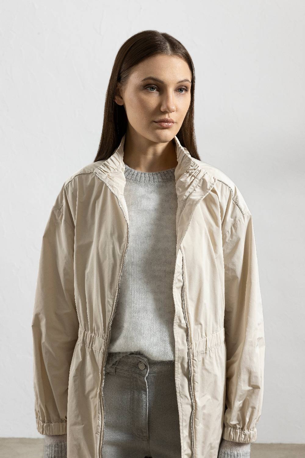 Peserico Maglia In Filato Nuvola Misto Alpaca Suri