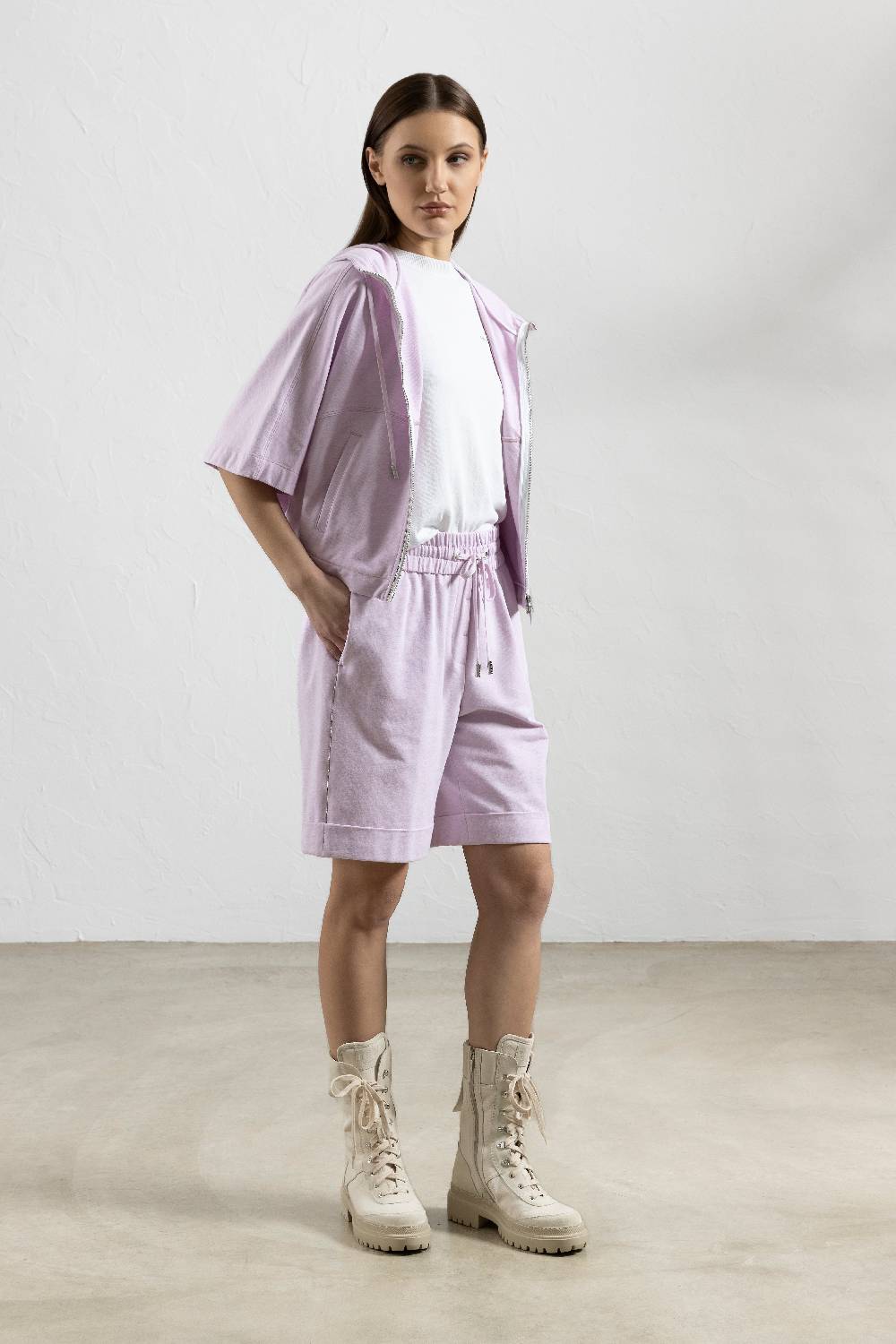 Peserico Maglia In Filato Puro Cotone