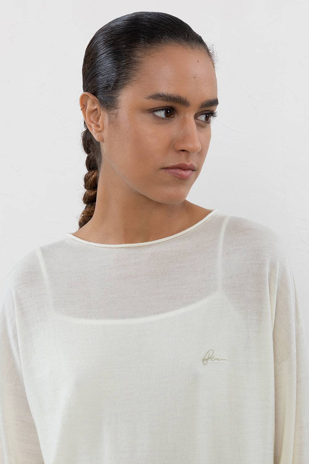 Peserico Maglia In Rasato Di Lana Merinos