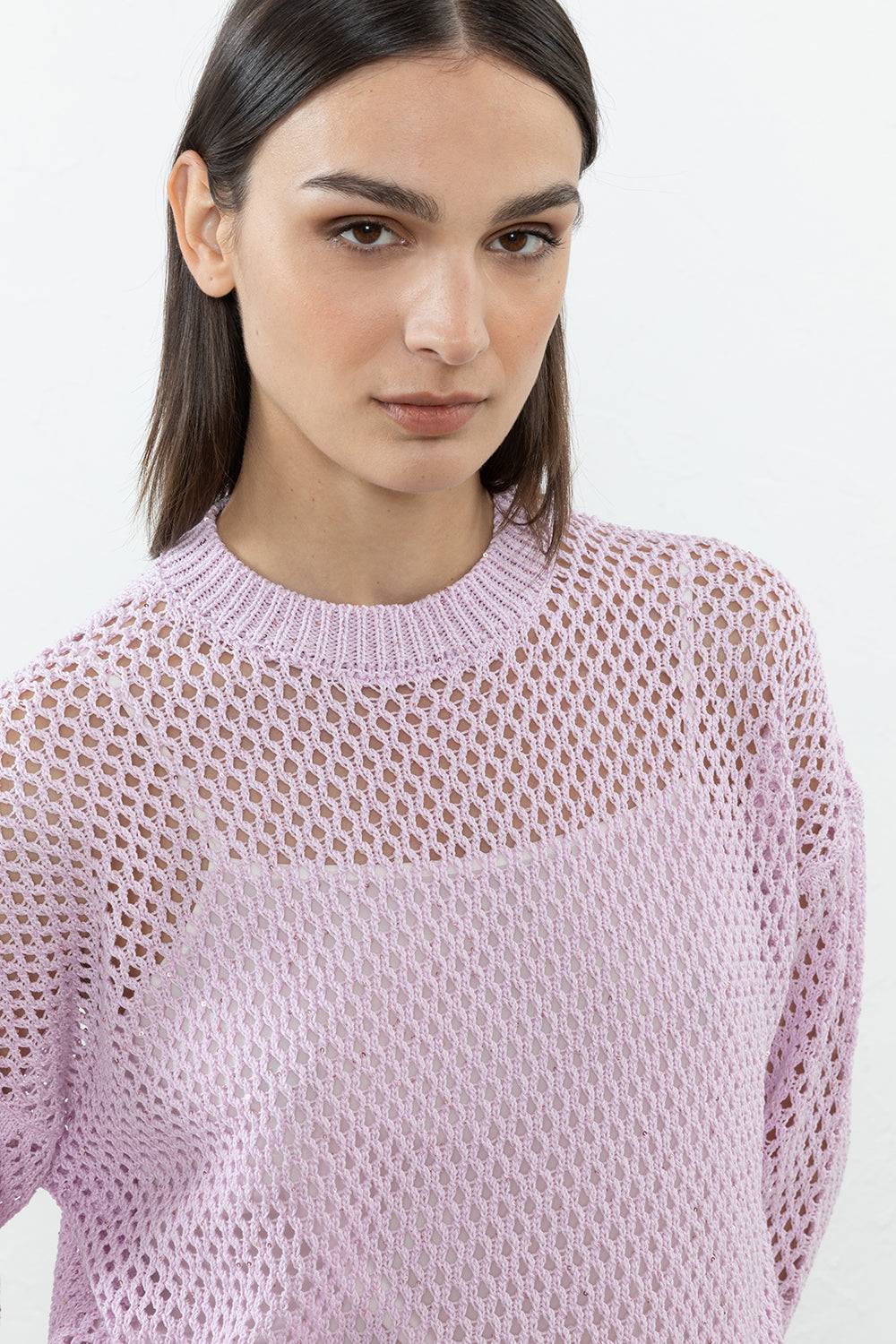 Peserico Maglia In Tricot Donna