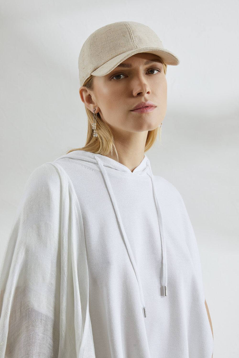 Peserico Mantella Con Cappuccio In Cotone Egitto