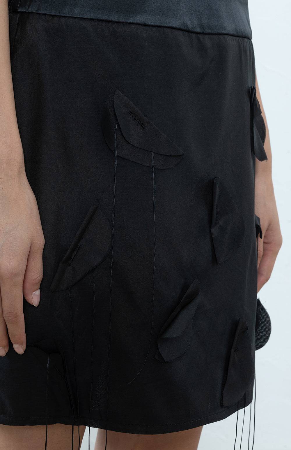 Peserico Minigonna In Organza Di Cotone E Seta