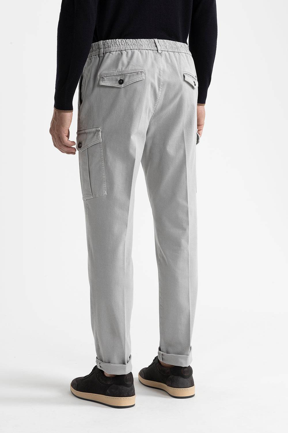 Peserico Pantalone Chino Tasconato In Cotone