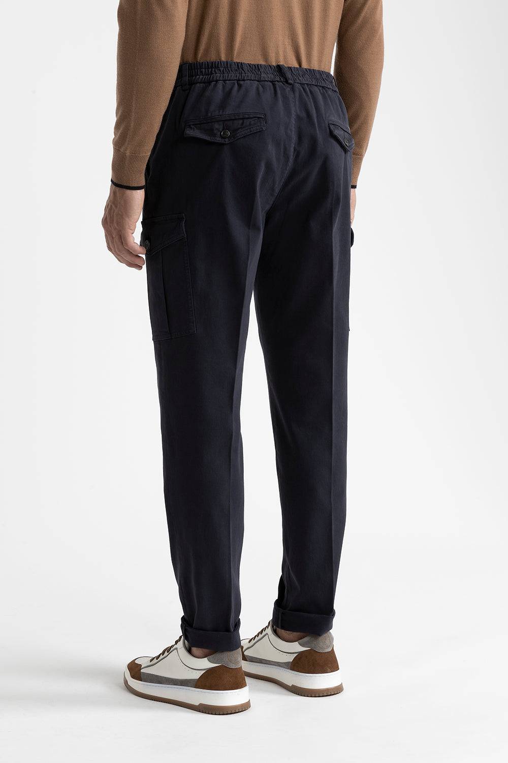 Peserico Pantalone Chino Tasconato In Cotone