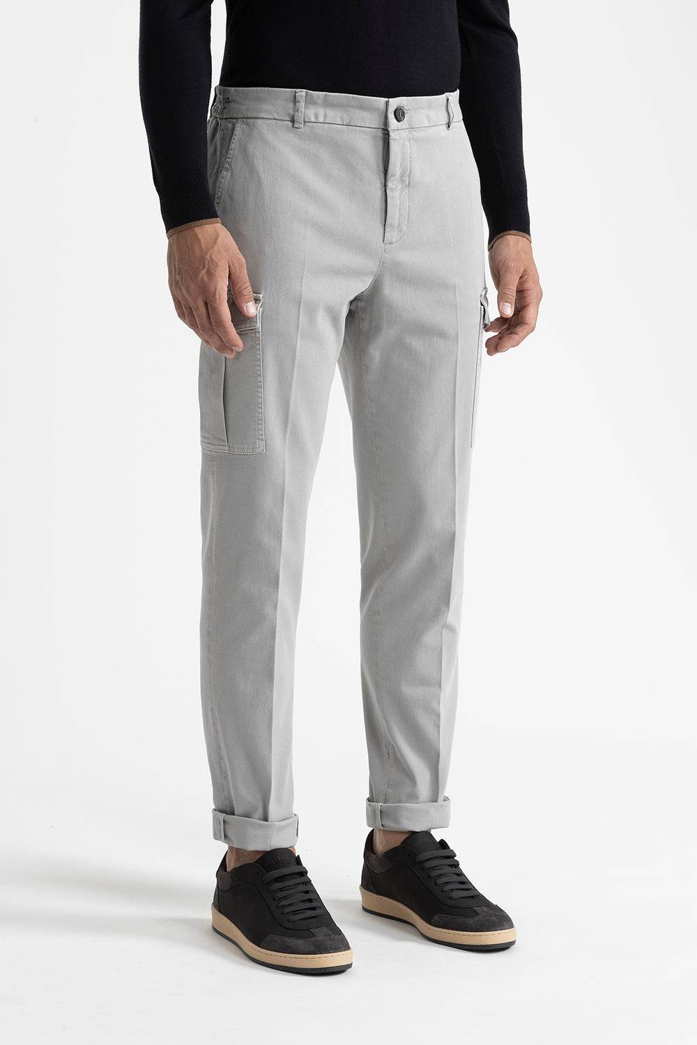 Peserico Pantalone chino tasconato in cotone
