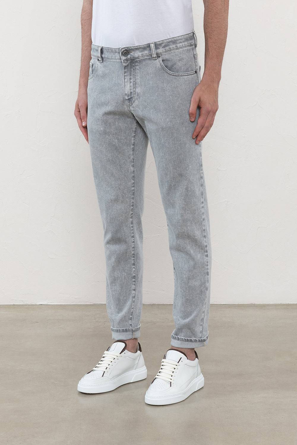 Peserico Pantalone in denim di leggero cotone