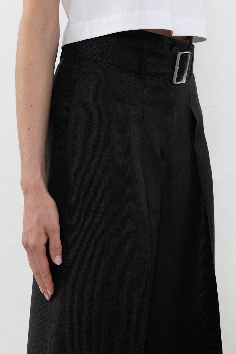 Peserico Pantalone In Gabardina Di Puro Lino