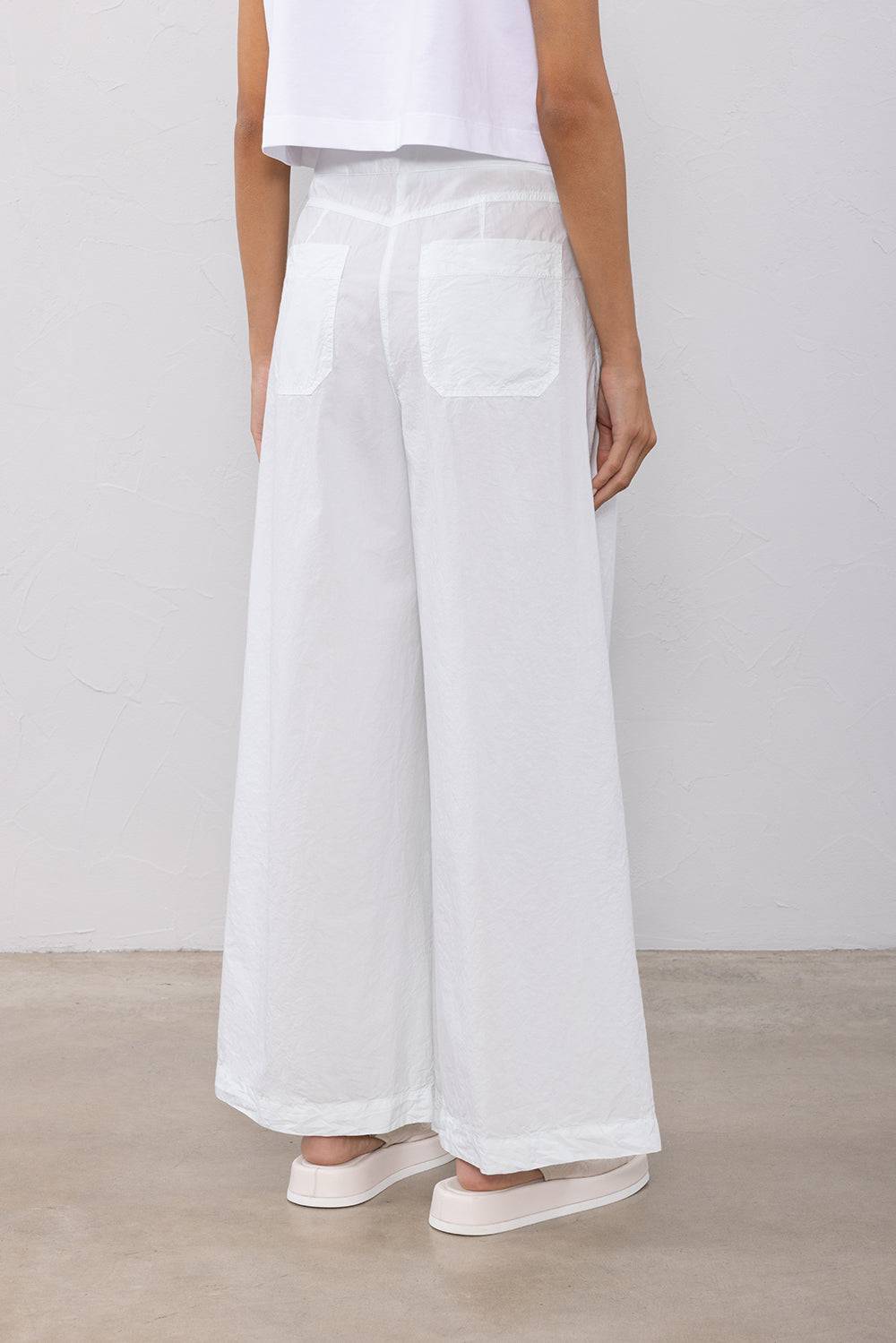 Peserico Pantalone In Popeline Di Cotone