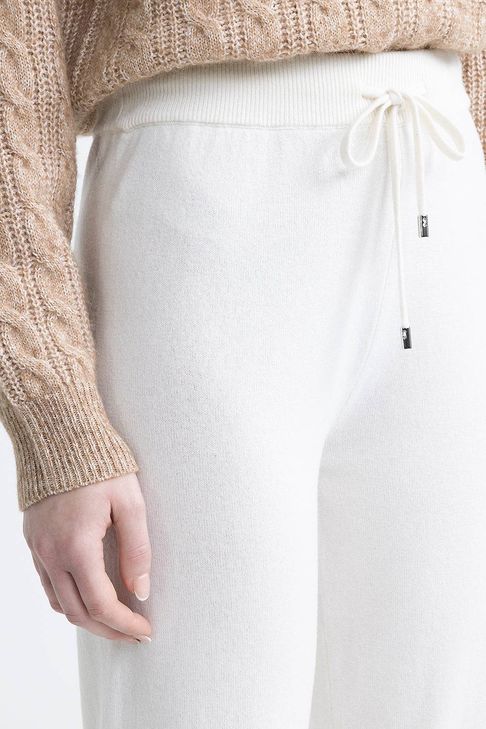 Peserico Pantalone Jogger In Lana, Seta E Cashmere