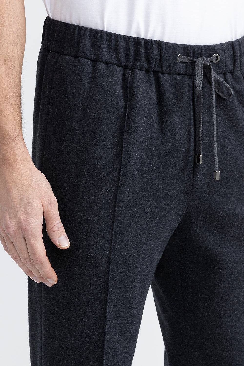 Peserico Pantalone Jogger In Misto Cotone