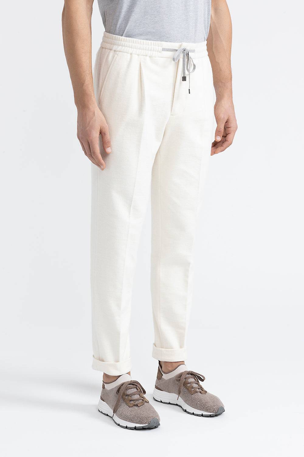 Peserico Pantalone jogger in misto cotone