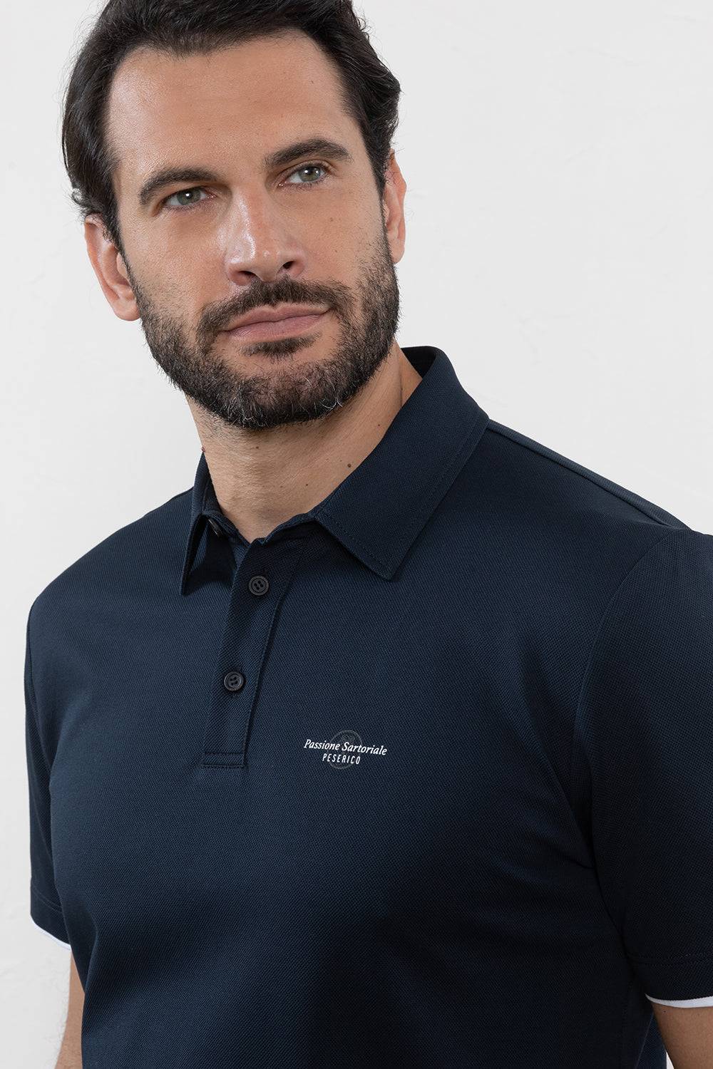 Peserico Polo In Piquet Di Cotone Supima