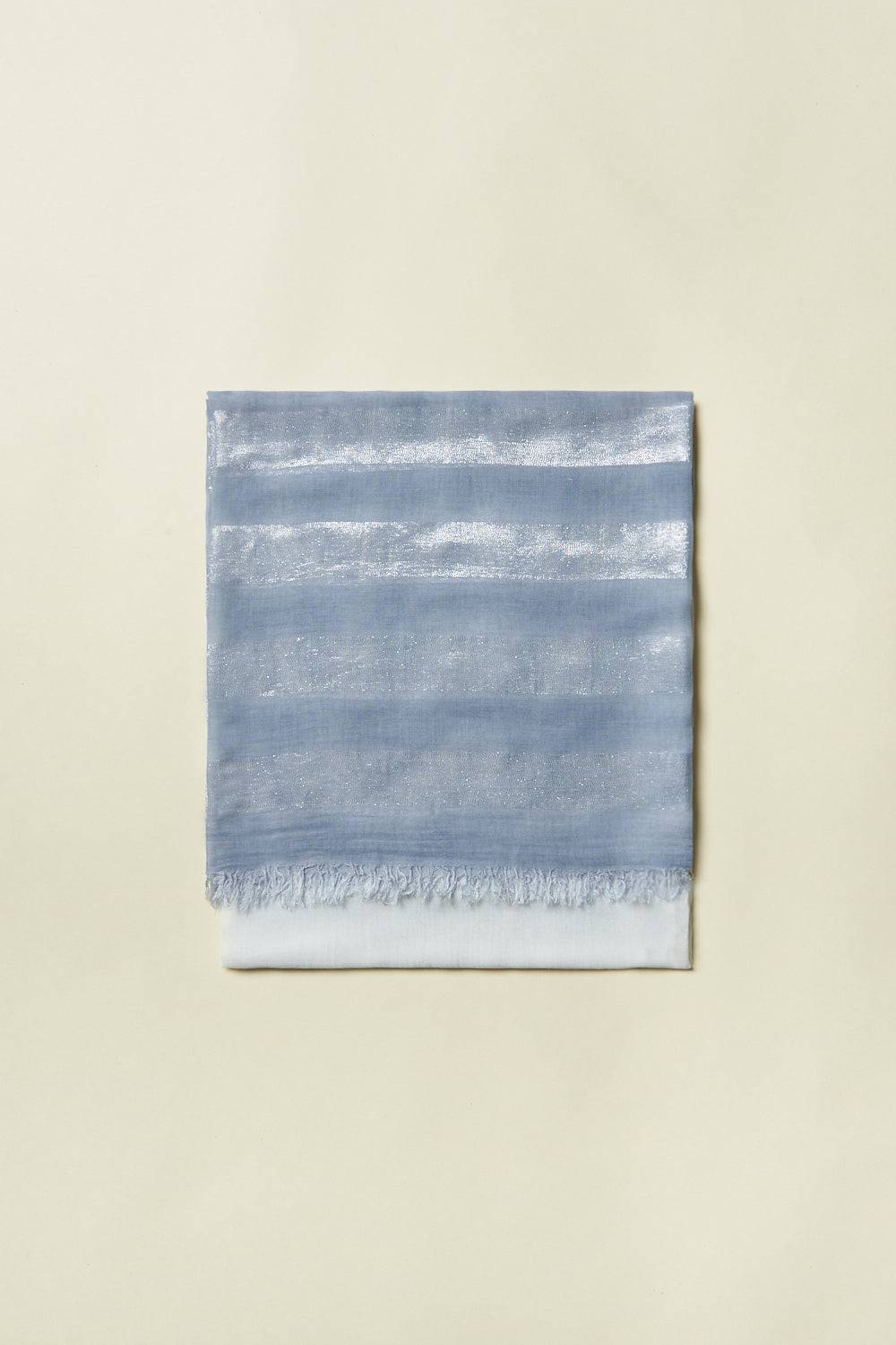 Peserico Sciarpa carré in modal, viscosa e lurex