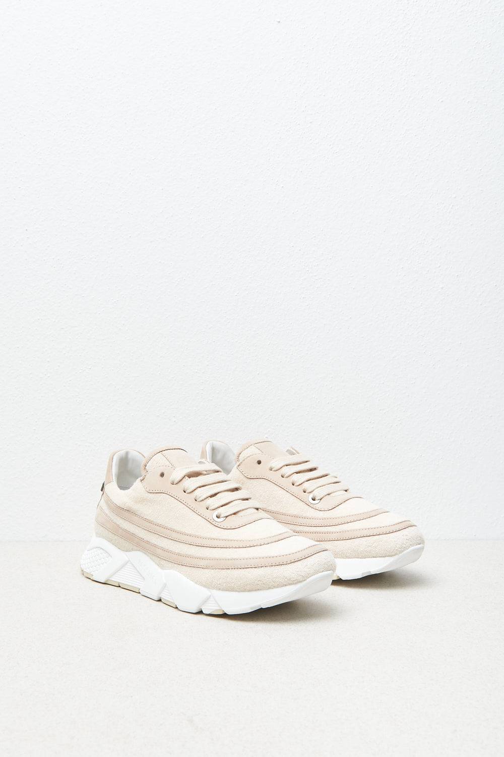 Peserico Sneaker in spugna e vera pelle nabuk