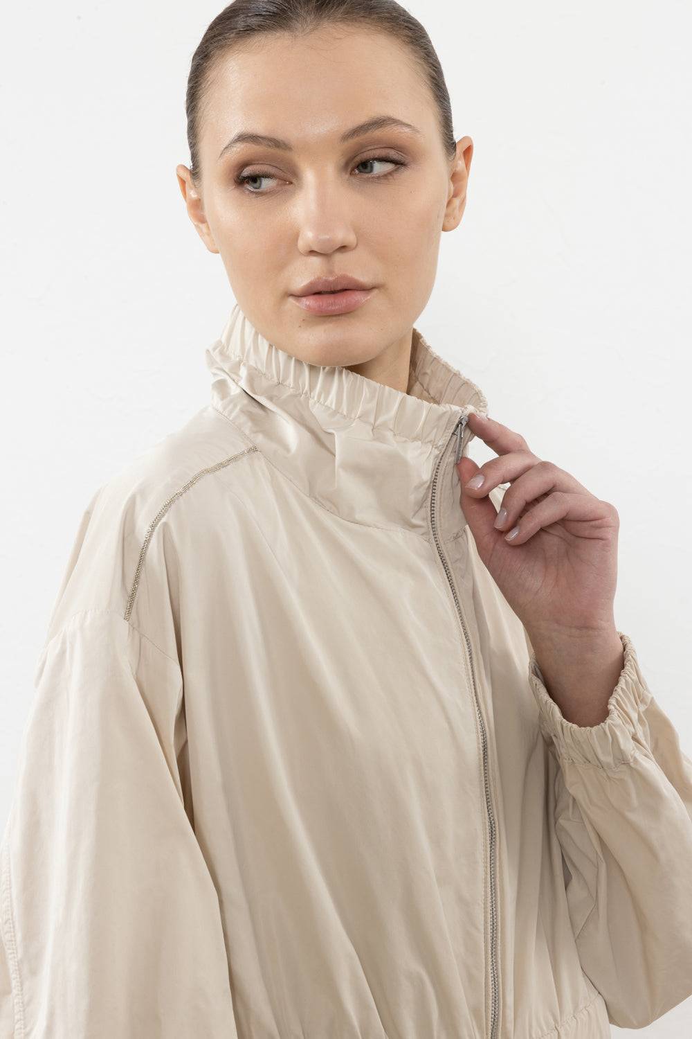 Peserico Spolvero In Taffetà Tecnico