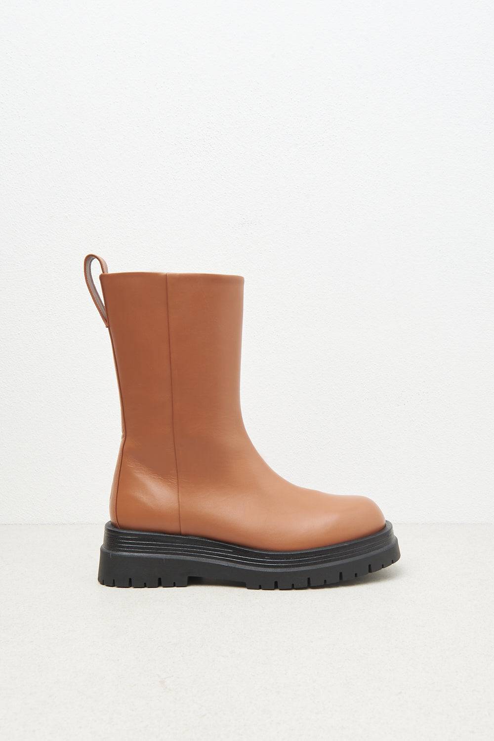 Peserico Stivali Platform In Pelle